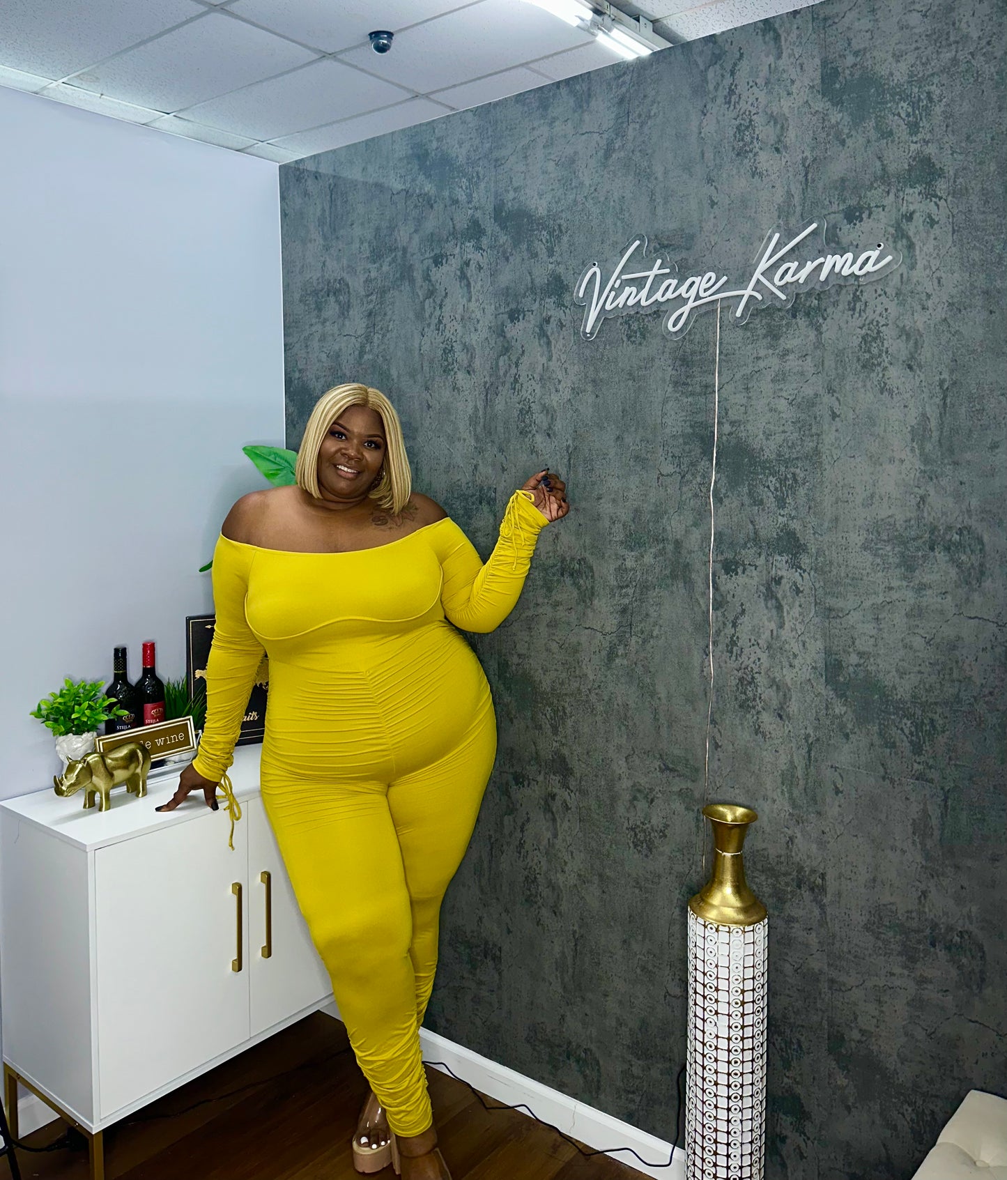 VK Ruched Jumpsuit