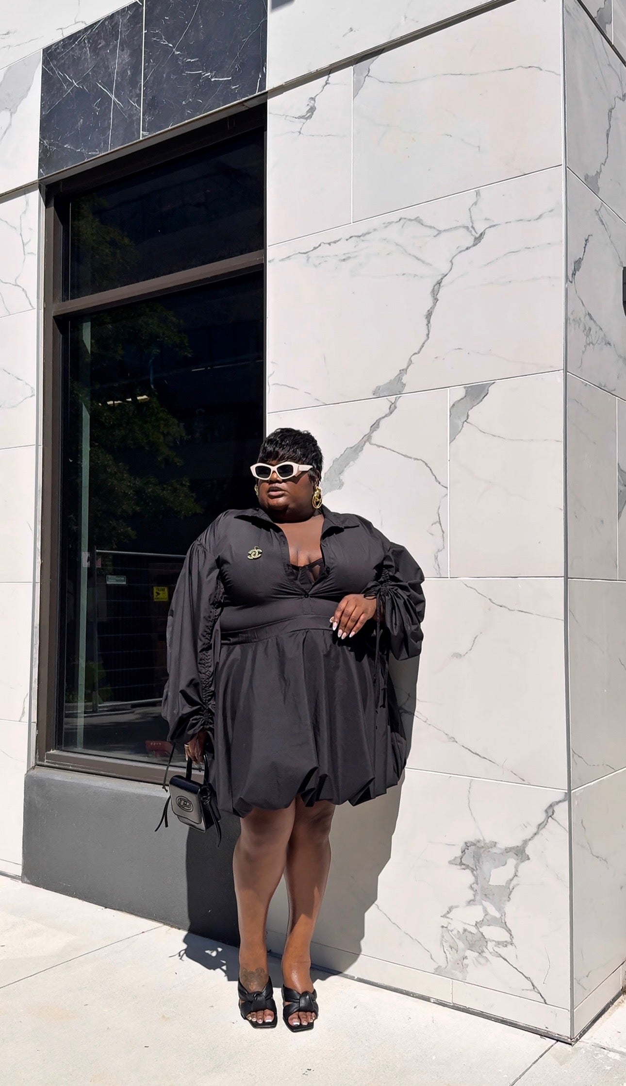 Black Bubble Dress
