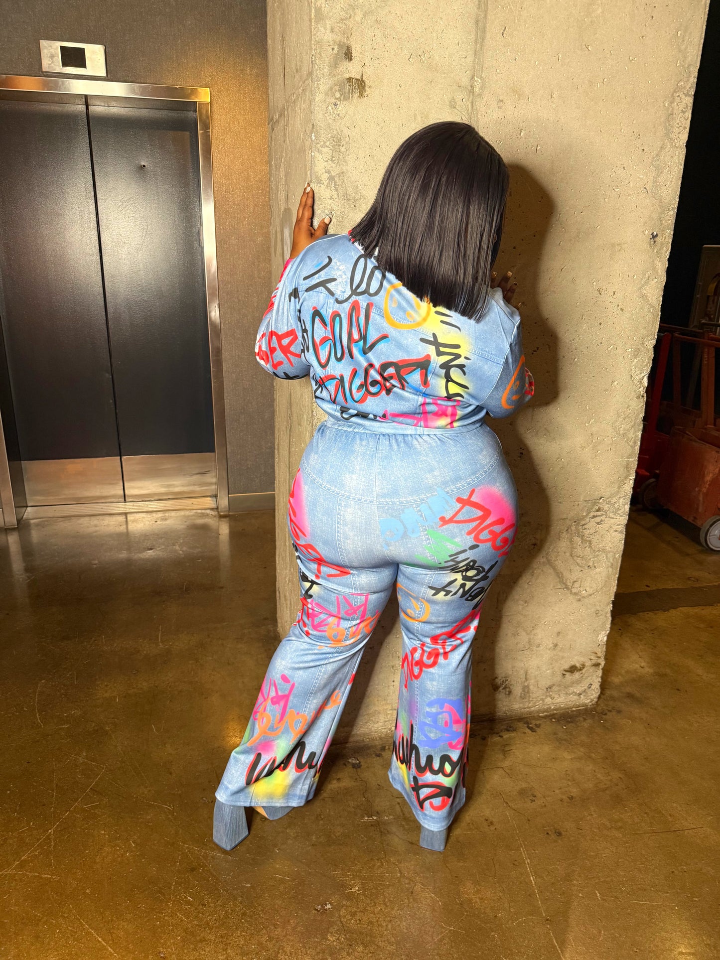 VK Graffiti Pant Set