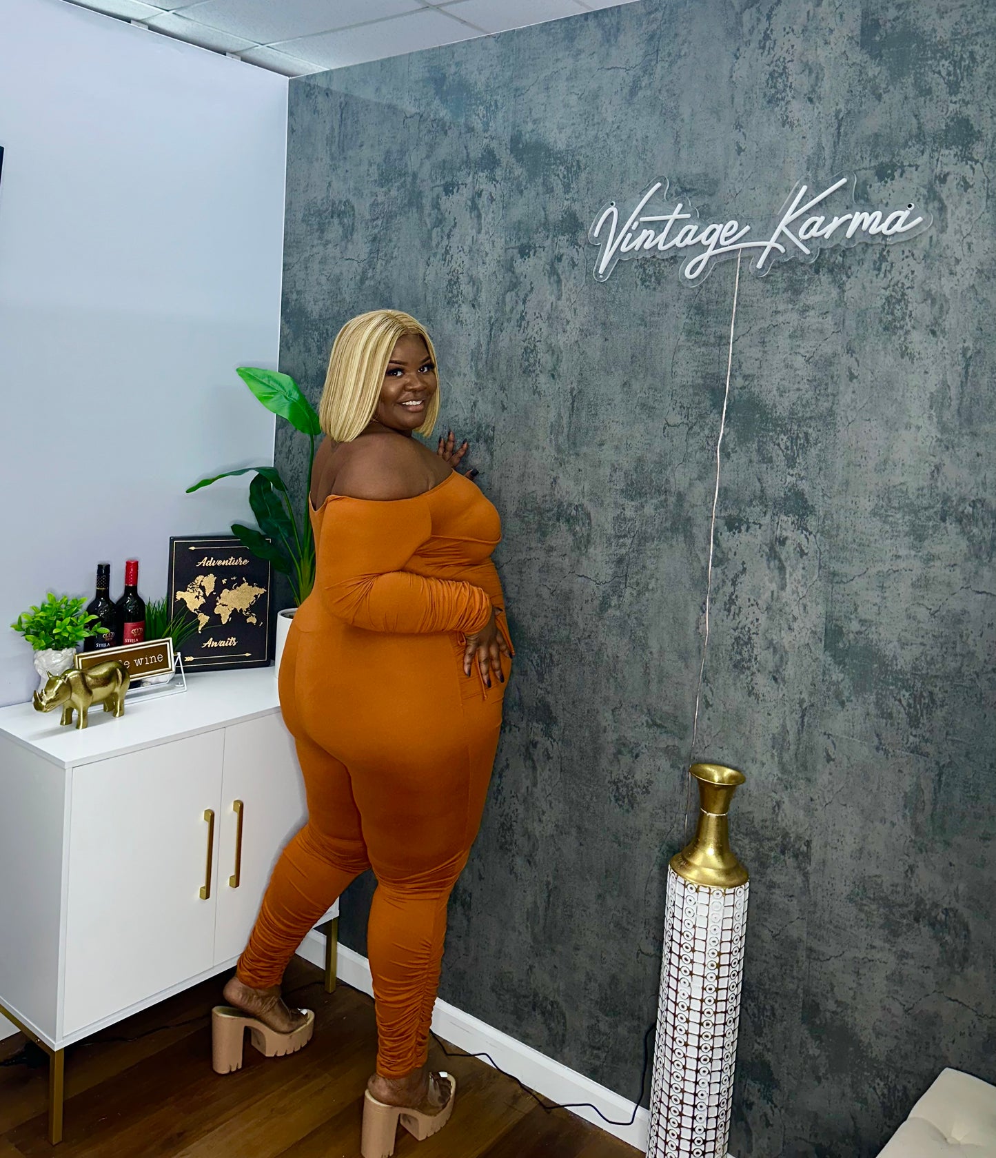 VK Ruched Jumpsuit