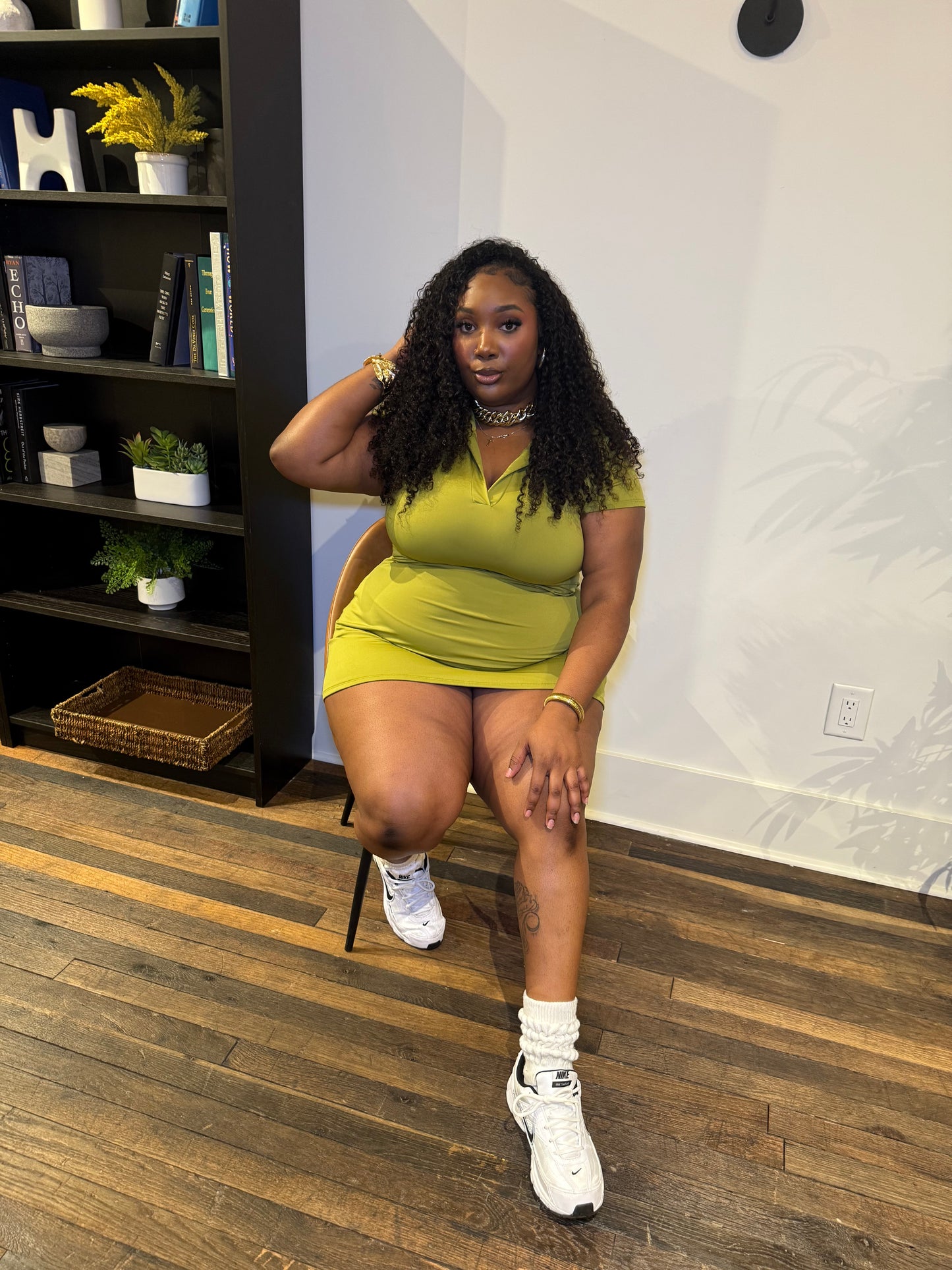 VK Tennis Dress Green