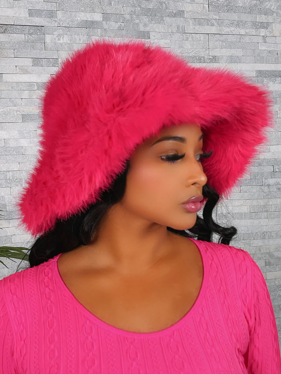 VK Fuzzy Bucket Hat