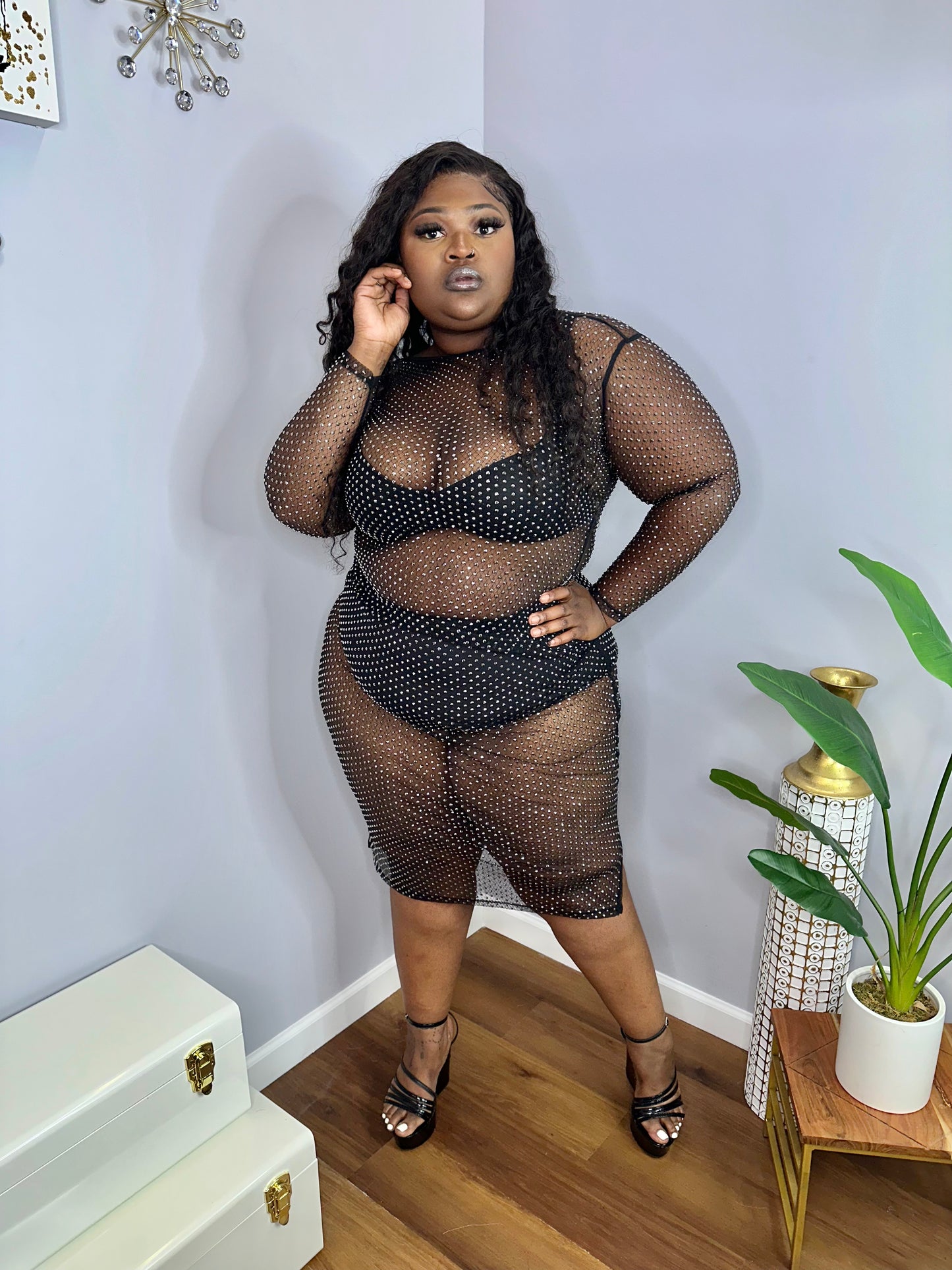 Bling Me Out Skirt Set