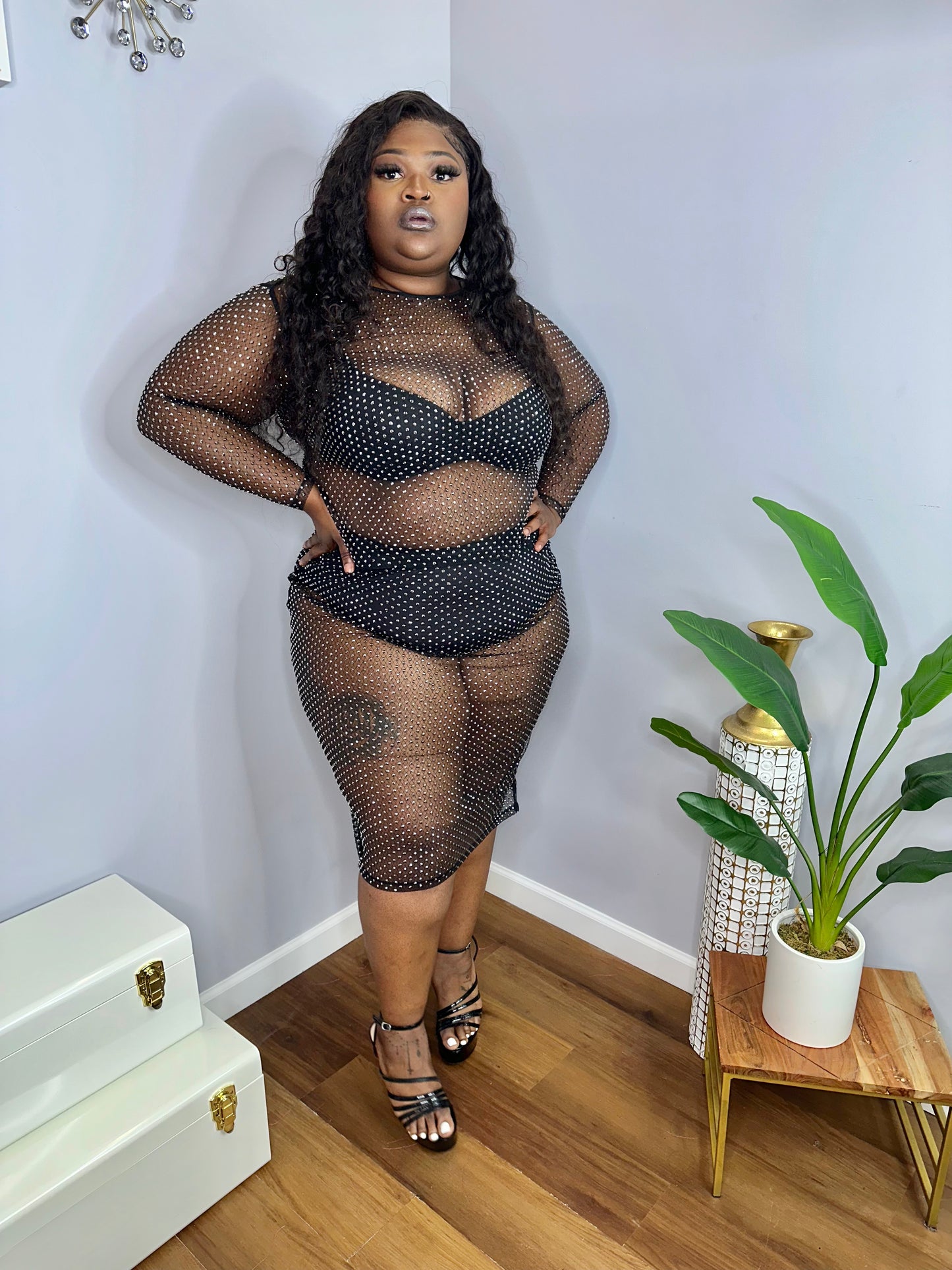 Bling Me Out Skirt Set
