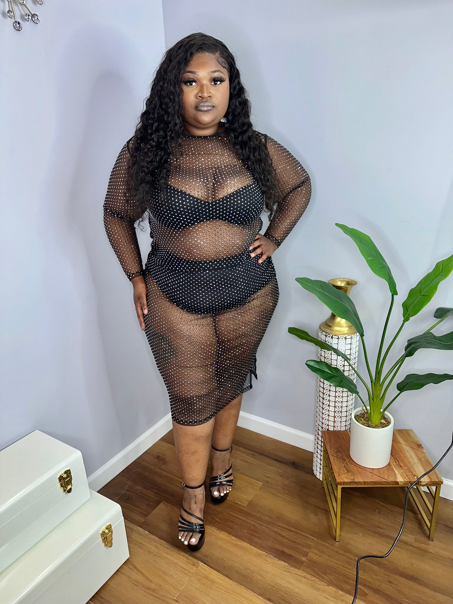 Bling Me Out Skirt Set