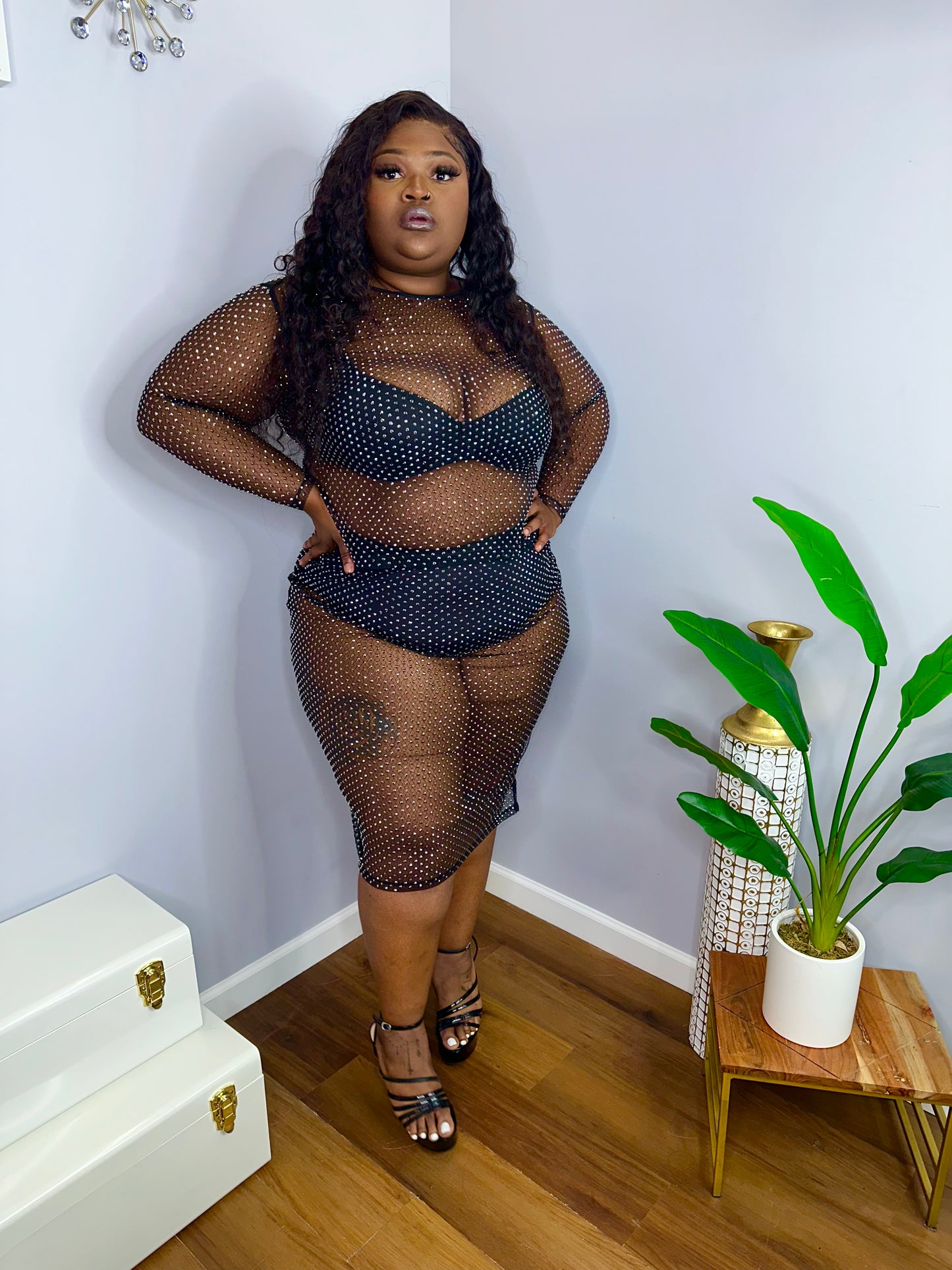 Bling Me Out Skirt Set