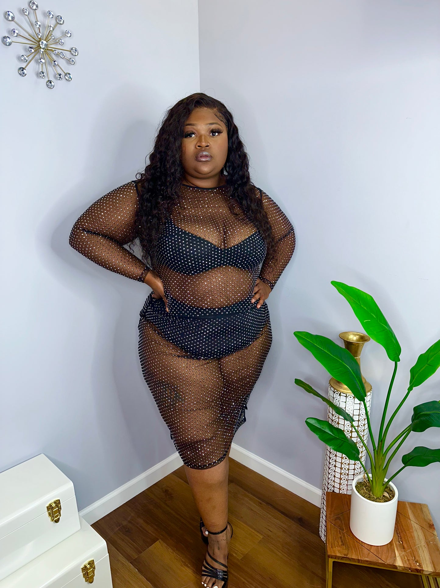 Bling Me Out Skirt Set