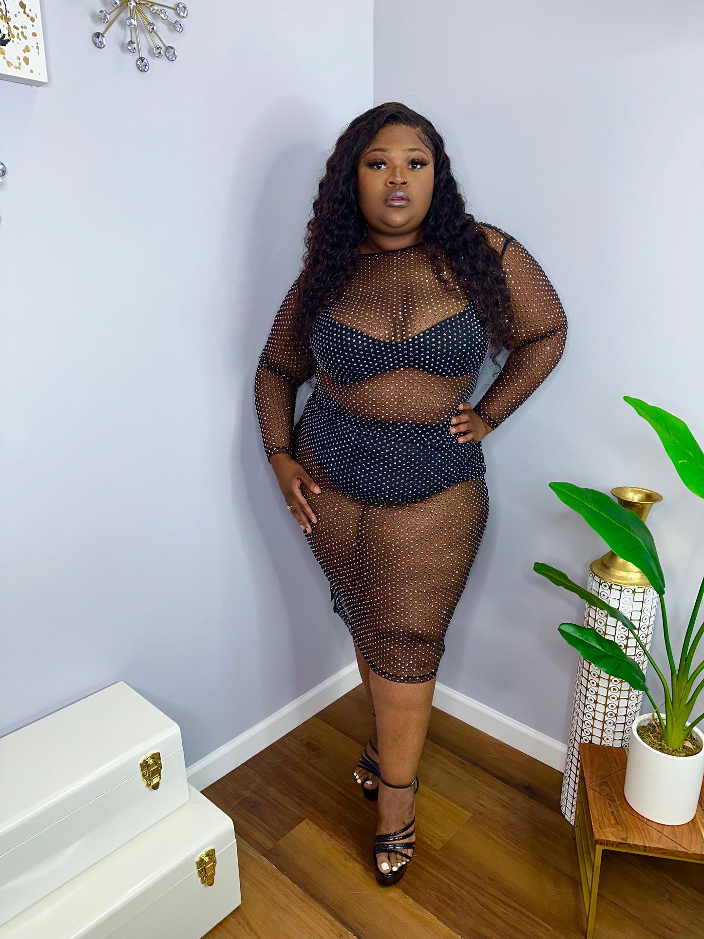 Bling Me Out Skirt Set