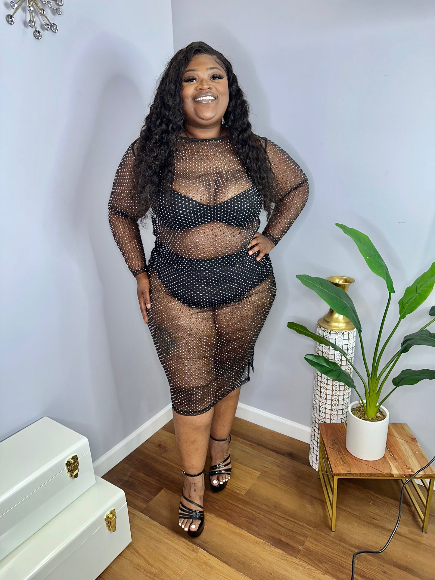 Bling Me Out Skirt Set