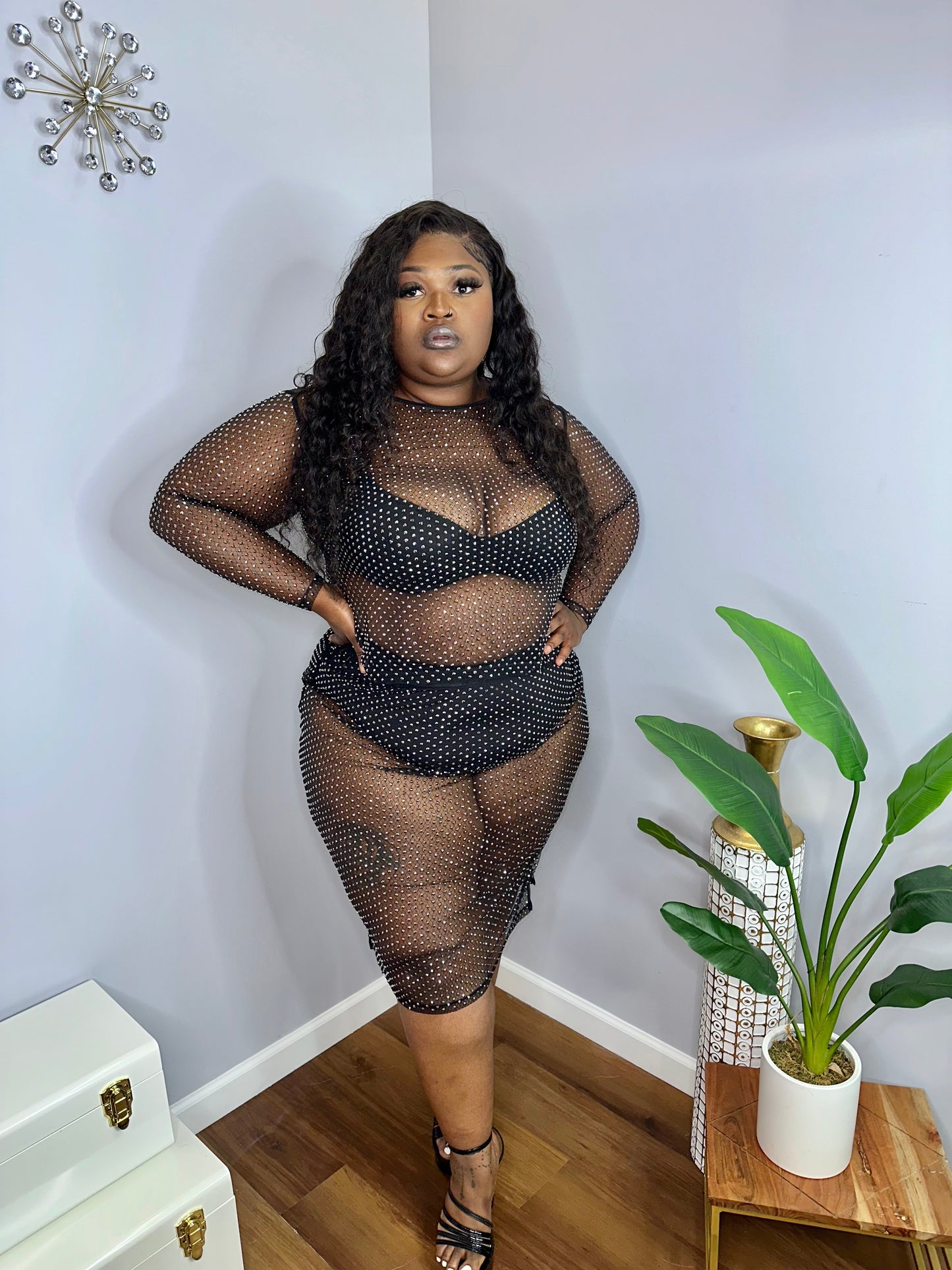 Bling Me Out Skirt Set