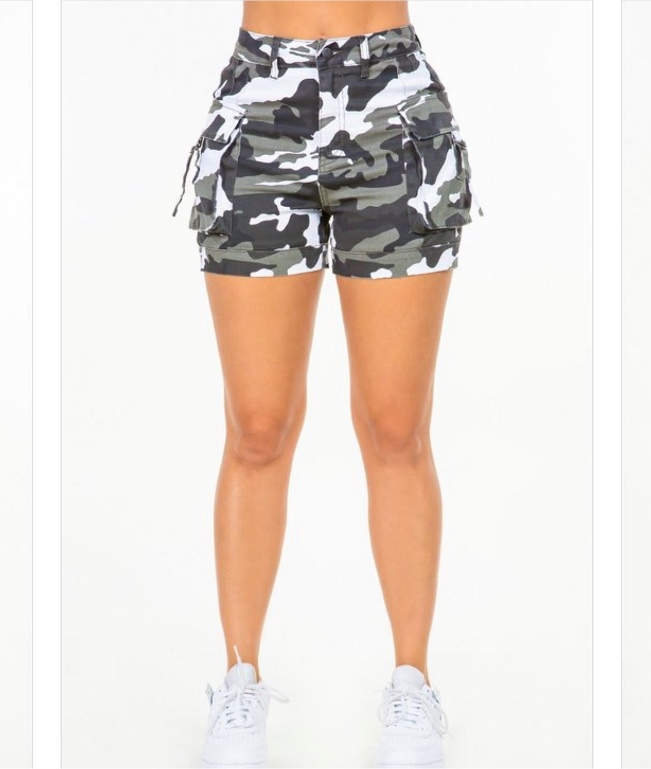 Camo Cargo Shorts