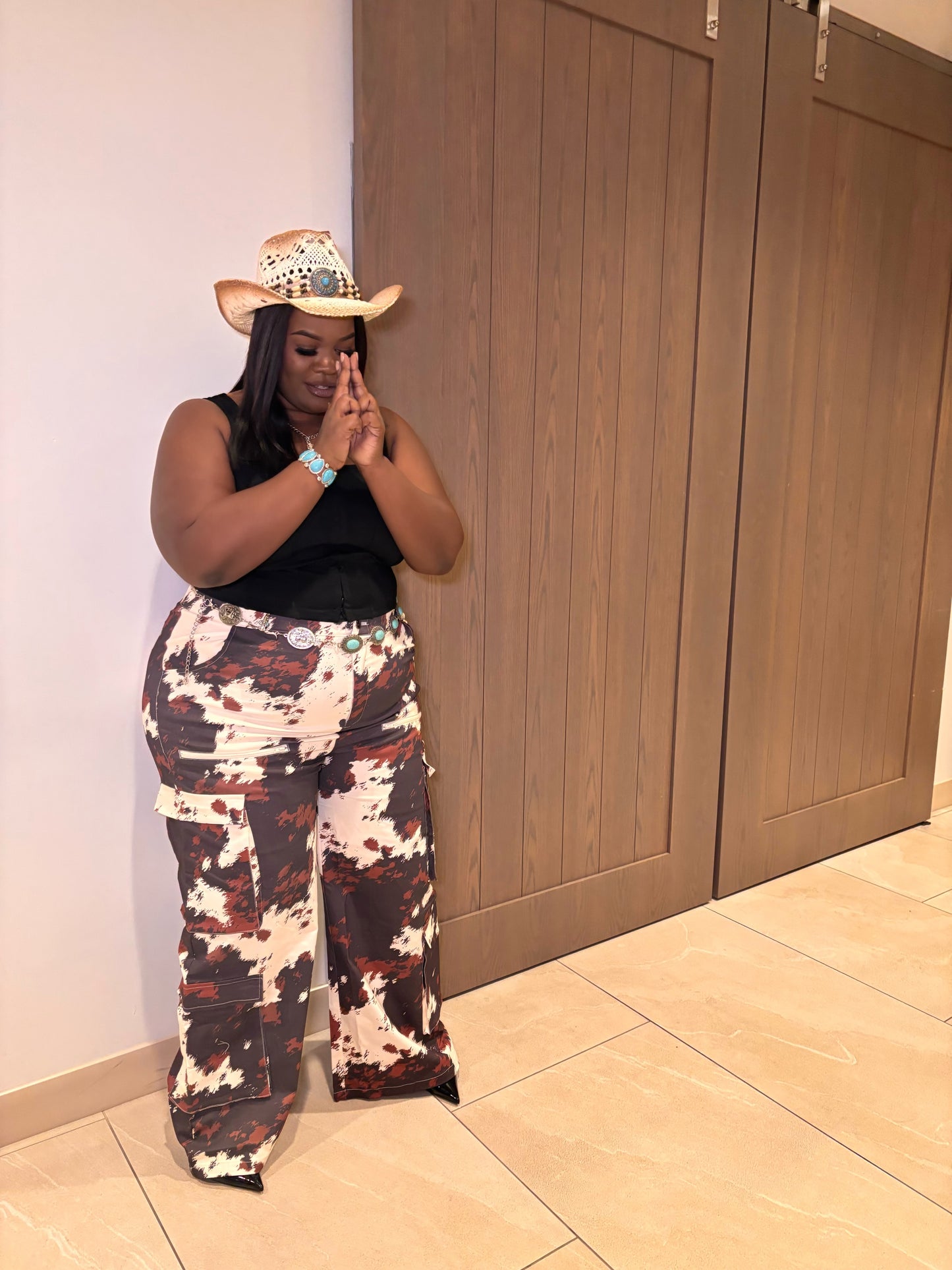 VK Brown Cowgirl Pants